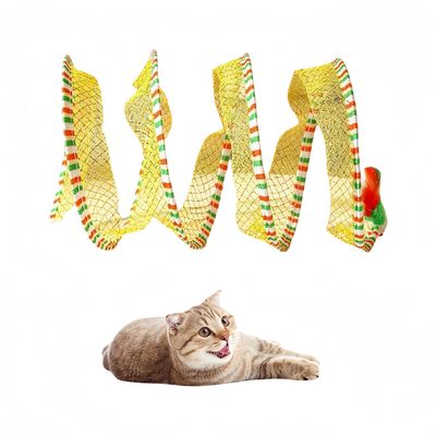 Pet Planet Tunnel pliable en S pour chat