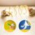 Pet Planet Tunnel pliable en S pour chat