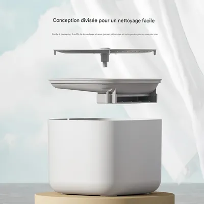 FurryFusion Fontaine d'eau pour chat 3L