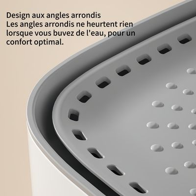 FurryFusion Fontaine d'eau pour chat 3L