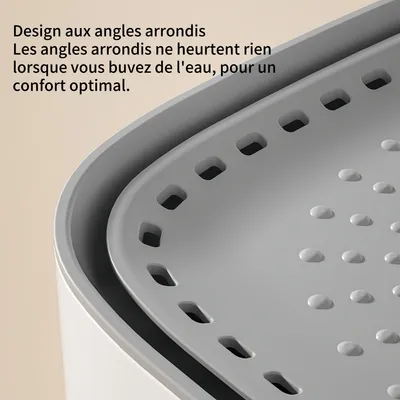 FurryFusion Fontaine d'eau pour chat 3L