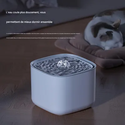 FurryFusion Fontaine d'eau pour chat 3L