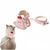 FurryFusion Harnais pour chat Pink Chick