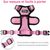 IntiMeg Harnais et Laisse pour Chat et Petit Chien