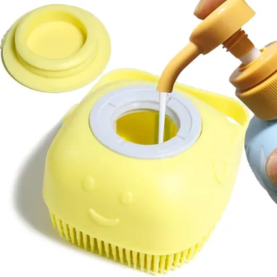 Petopia  Brosse de bain pour animaux de compagnie