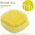 Petopia  Brosse de bain pour animaux de compagnie