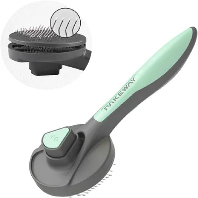 Petopia Brosse autonettoyante pour chien et chat Petopia Brosse autonettoyante pour chien et chat