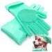 Petopia Gants de toilettage en silicone pour chien et chat