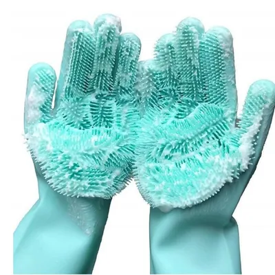 Petopia Gants de toilettage en silicone pour chien et chat