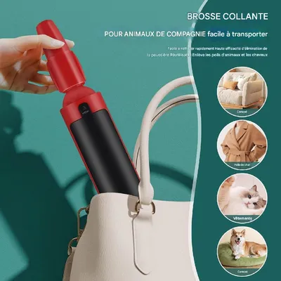 Petopia Brosse anti - poils pour chien et chat