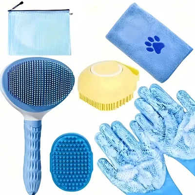 Pet Planet Chiens et Chats CleanCare Kit de Toilettage