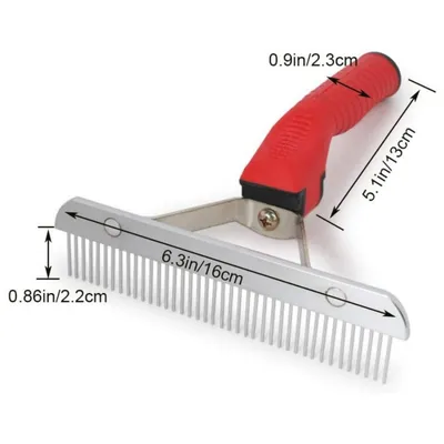 Petopia Peigne de toilettage pour chiens de grande taille