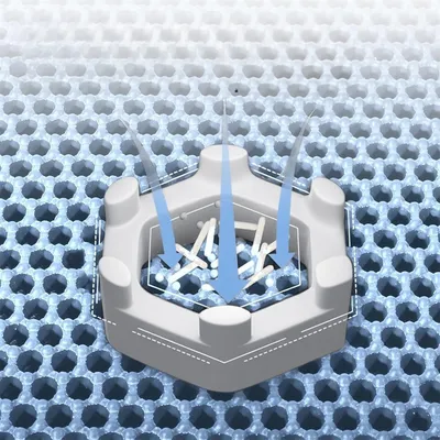 Pet Planet Tapis de litière pour chat en forme de chat