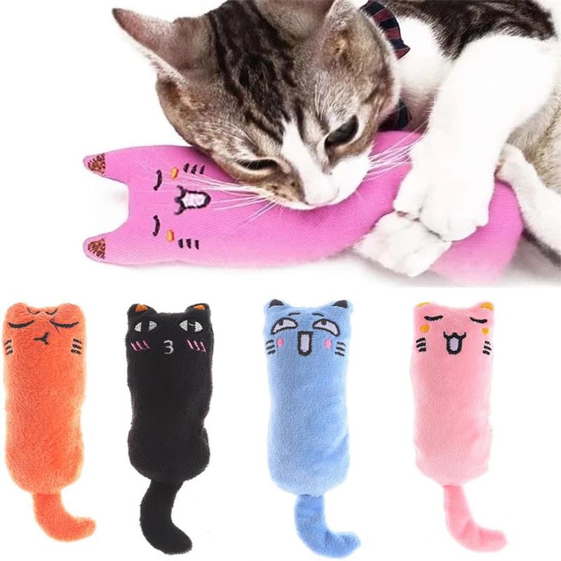 IntiMeg Jouets pour chats en herbe à chat 5PCS