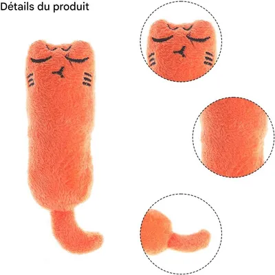 IntiMeg Jouets pour chats en herbe à chat 5PCS