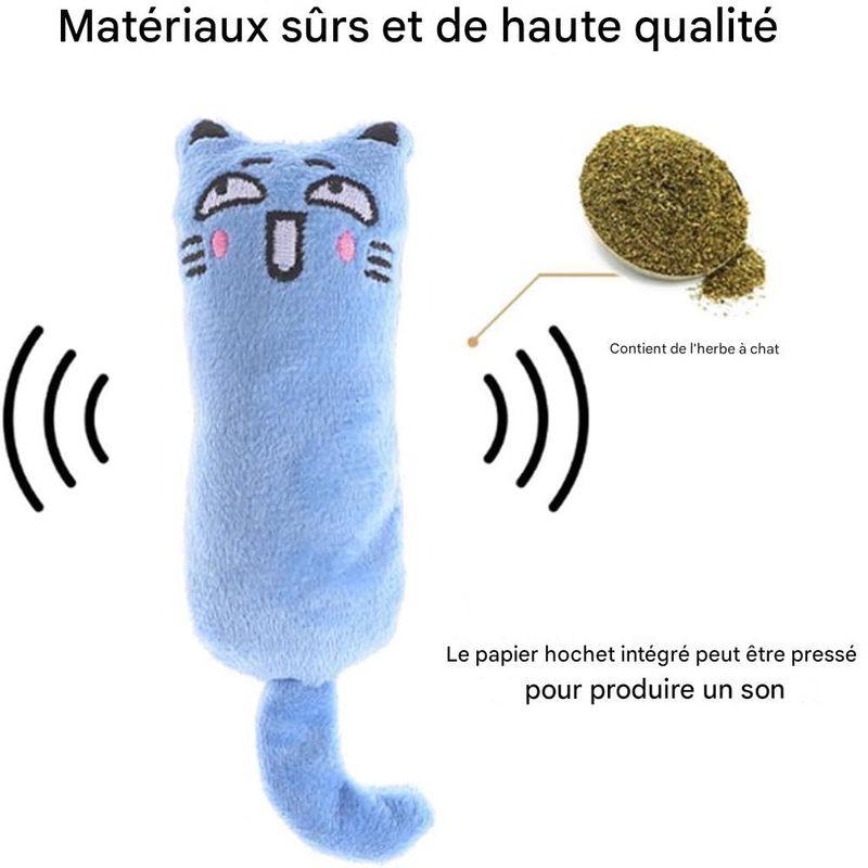IntiMeg Jouets pour chats en herbe à chat 5PCS