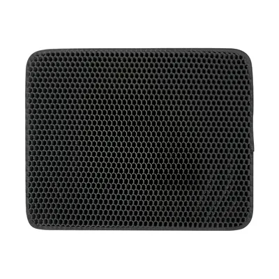 FurryFusion Tapis de litière double couche EVA pour chat