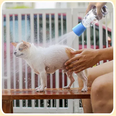 Pet Planet Tête de douche en silicone pour animaux