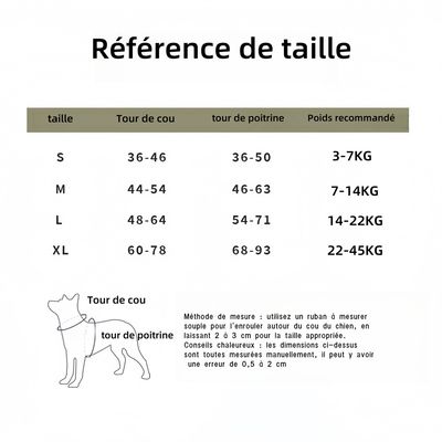 Pet Planet Harnais de poitrine pour chiens