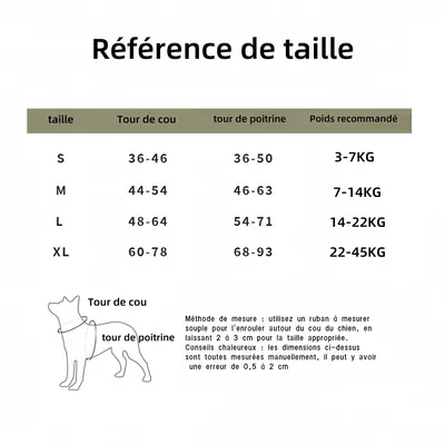 Pet Planet Harnais de poitrine pour chiens