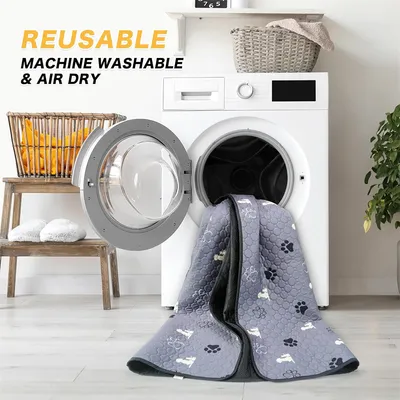 IntiMeg Lot de 2 Alèse Lavable pour Chien