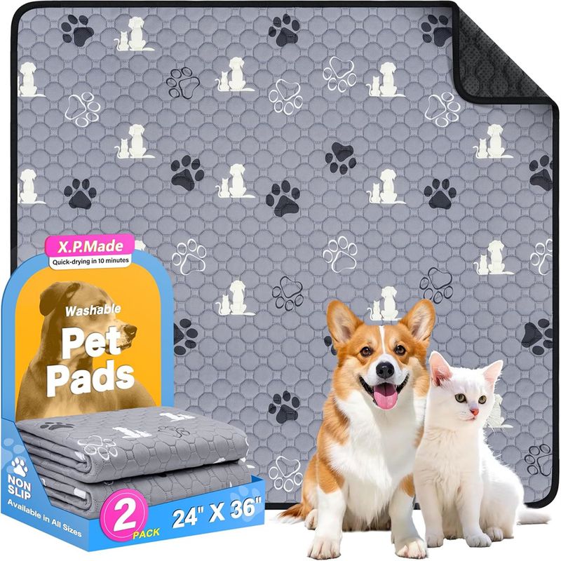 IntiMeg Lot de 2 Alèse Lavable pour Chien
