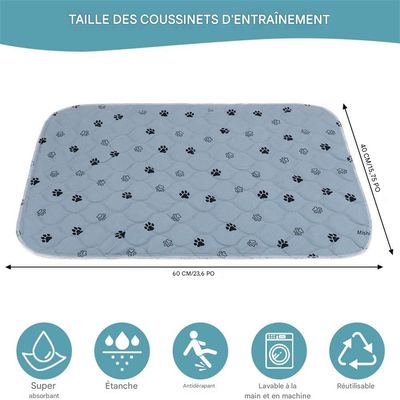 IntiMeg Tapis Educateur pour Chien