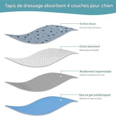 IntiMeg Tapis Educateur pour Chien