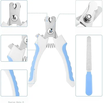 Pet Planet Chiens et Chats GroomPro Kit de Toilettage 7 Pièces