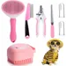 Pet Planet Chiens et Chats GroomPro Kit de Toilettage 7 Pièces