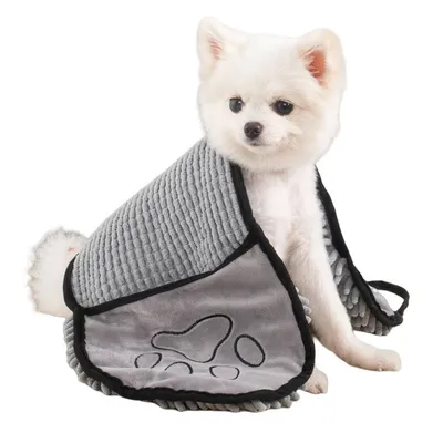 Petopia Serviette absorbante en microfibre pour chien