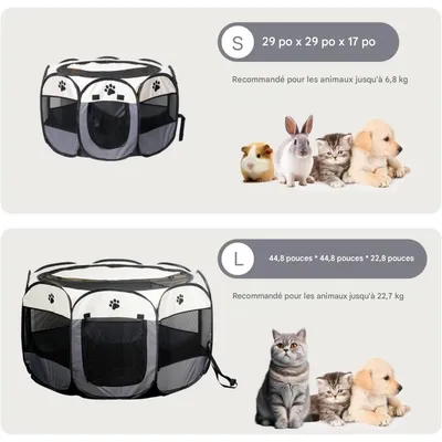 Pet Planet Chiens et Chats Enclos portable(S)