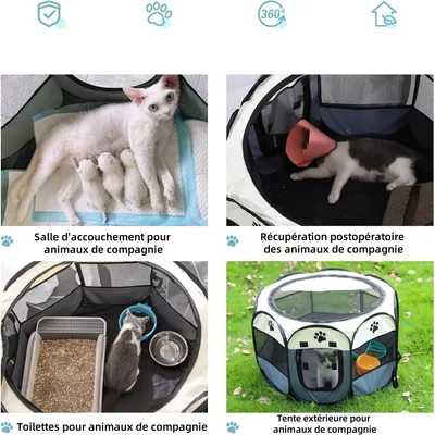 Pet Planet Chiens et Chats Enclos portable(S)