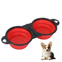 Petopia Gamelle pliable 2 en 1 pour chien