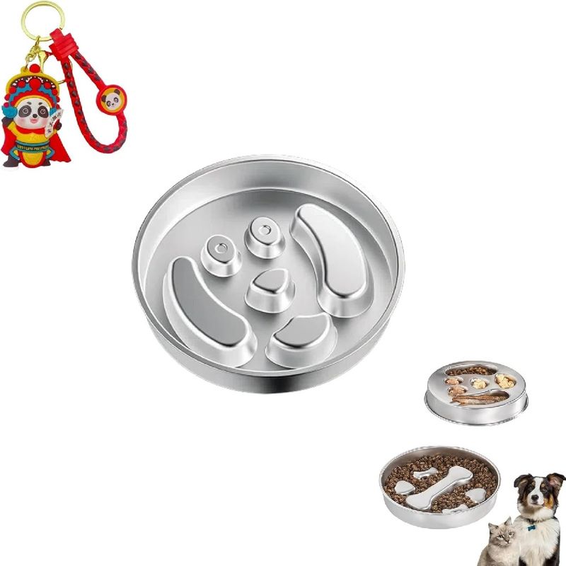 Petopia Porte - gamelles anti - glouton pour chiens et chats