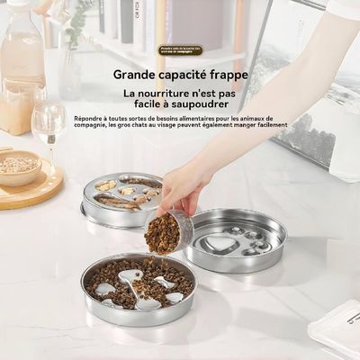 Petopia Porte - gamelles anti - glouton pour chiens et chats