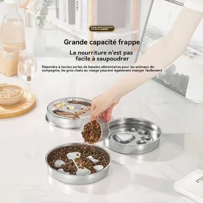 Petopia Porte - gamelles anti - glouton pour chiens et chats