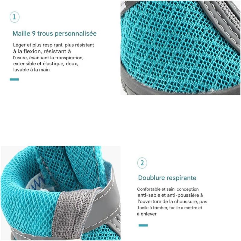 IntiMeg Chaussures de protection pour chien
