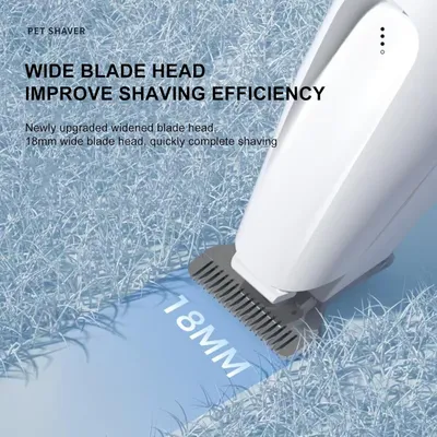 Trimmer pour Pattes de Chien Sans Fil, Imperméable, Rechargeable 600mAh