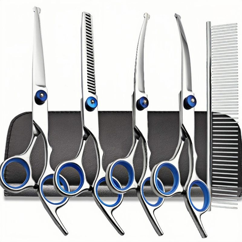 Petopia Ensemble de ciseaux de toilettage pour chiens et chats