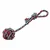 FurryFusion Jouet en ballon de corde de coton pour chien