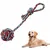 FurryFusion Jouet en ballon de corde de coton pour chien FurryFusion Jouet en ballon de corde de coton pour chien