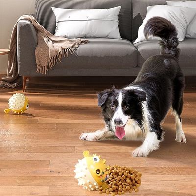 IntiMeg Pelota de juguete para perros de TPR con forma de delfín