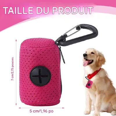 Petopia Distributeur de sacs à crottes pour chien