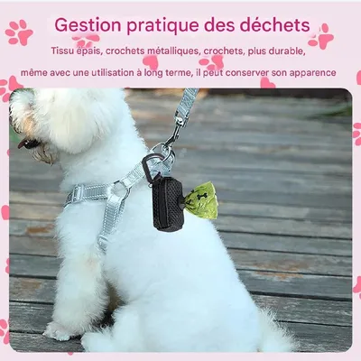 Petopia Distributeur de sacs à crottes pour chien