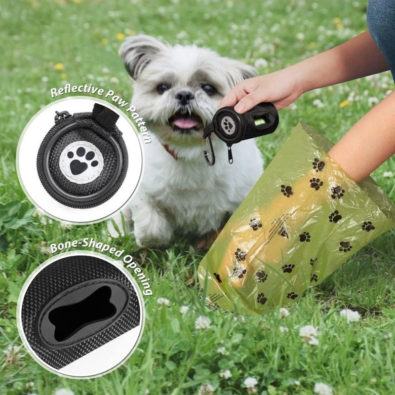 Petopia Distributeur de sacs à crottes en tissu pour chien