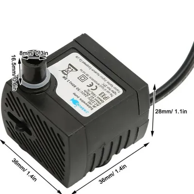 IntiMeg Mini pompe à eau Submersible réglable et silencieuse