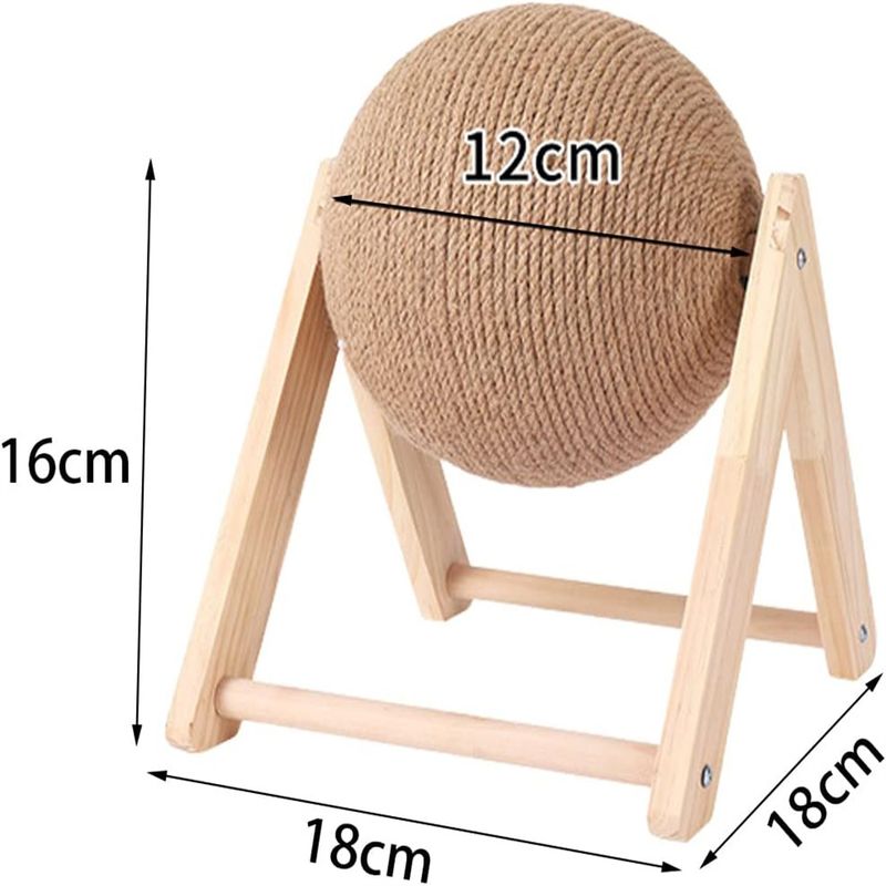 IntiMeg Jouet griffoir en sisal pour chat