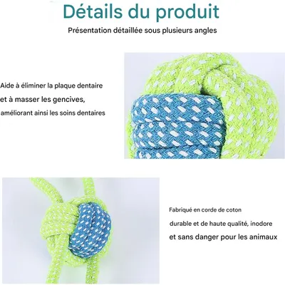 Pet Planet ZooVenture Indestructible Non Toxique Jouet Pour Chien 7Pcs