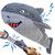 Pet Planet Chiens Jouet de Mâchage en Forme de Requin Gris